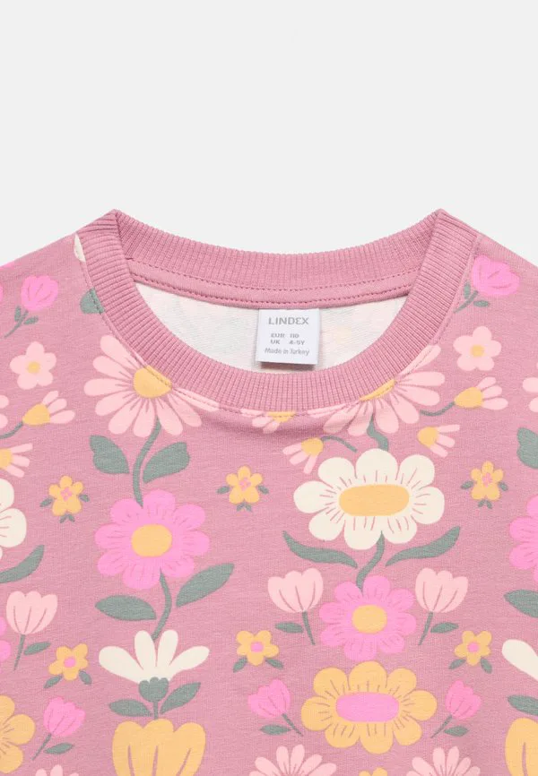 Толстовка с цветами Lindex, Dusty Lilac — фото 4