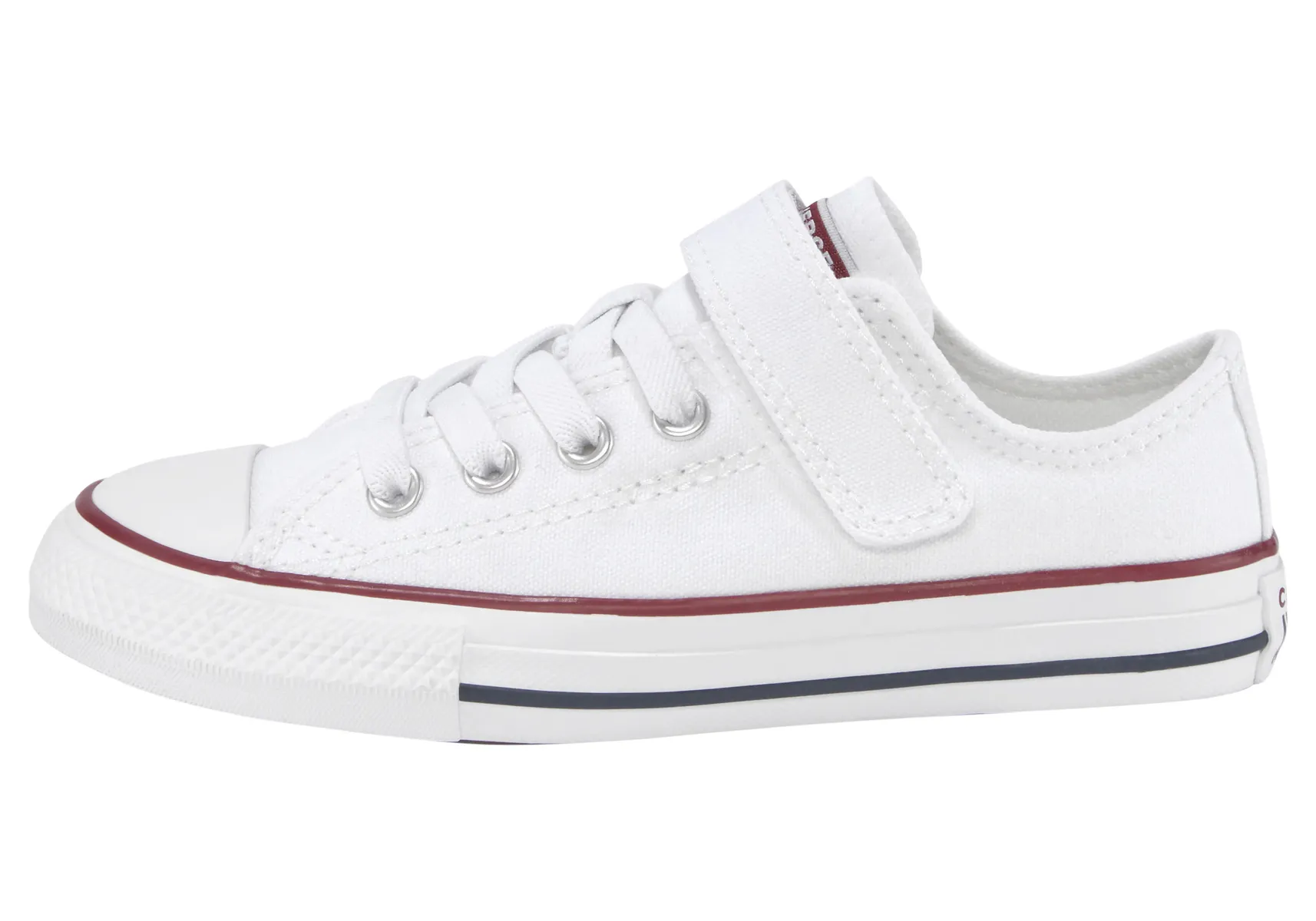 Кроссовки Converse "CHUCK TAYLOR ALL STAR 1V EASY-ON Ox", на застежке-липучке, белый — фото 2
