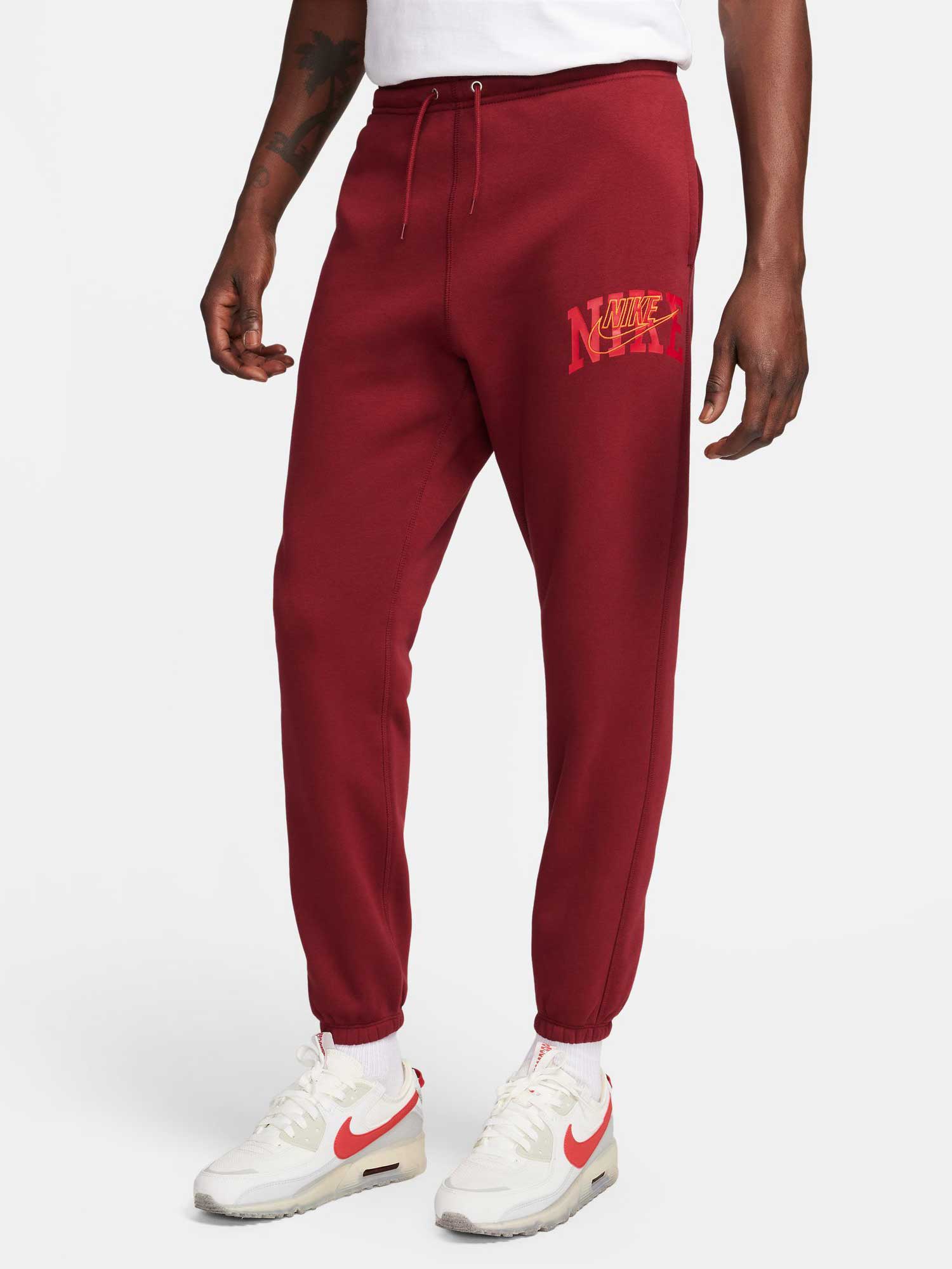 

Спортивные брюки Nike M NK CLUB BB CF PANT ARCH GX, красный