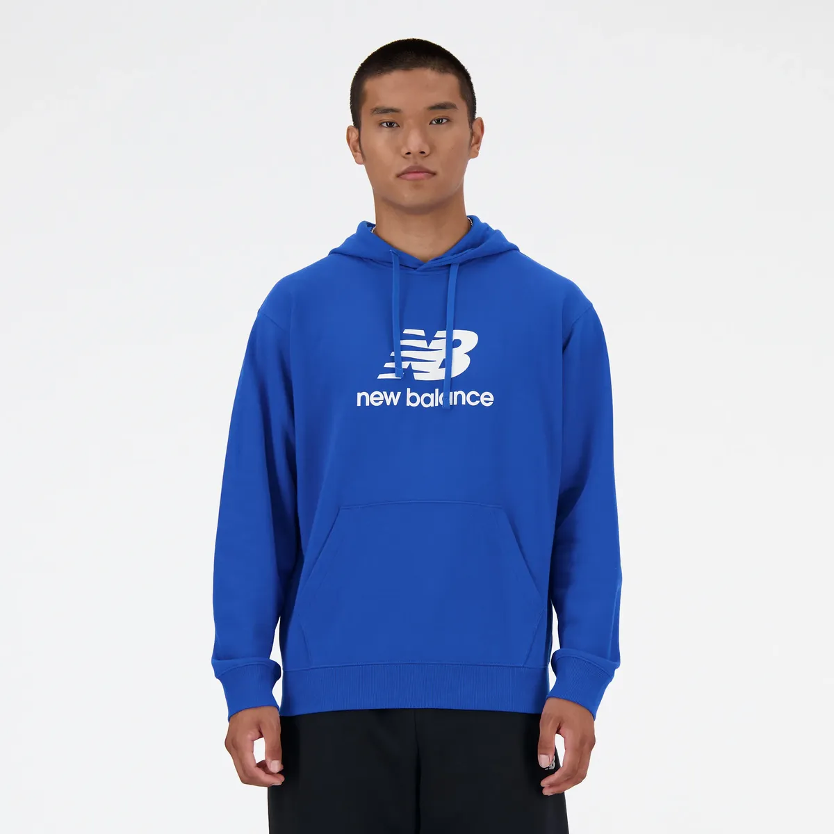 

Толстовка с капюшоном New Balance "MENS LIFESTYLE HOODIE", синий