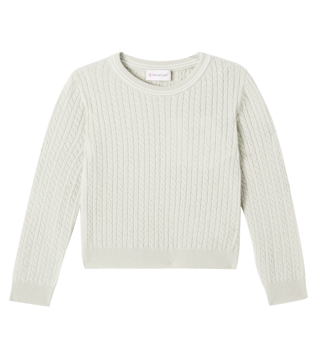

Свитер из чистой шерсти Moncler Enfant, Mint