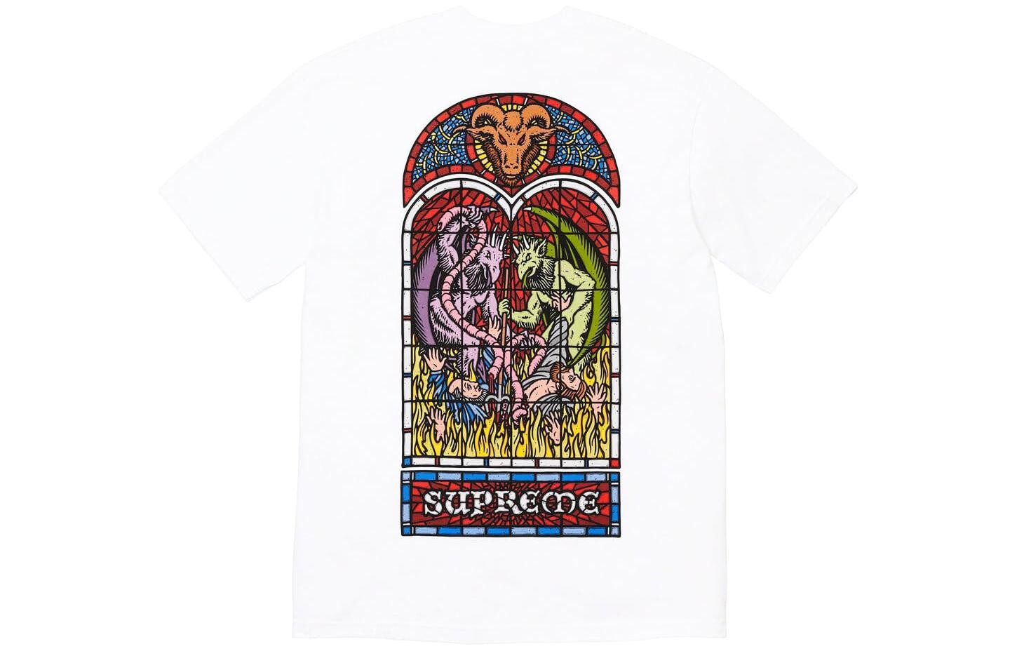 Футболка из коллекции осень/зима FW23 унисекс Supreme, белый — фото 3