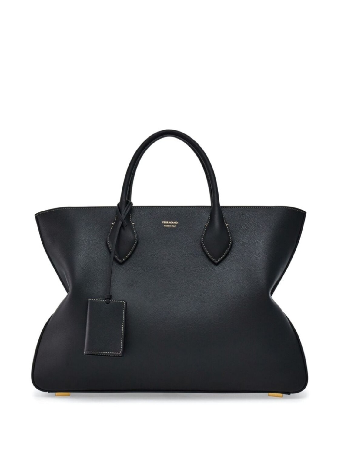 

Ferragamo сумка-тоут с логотипом, черный