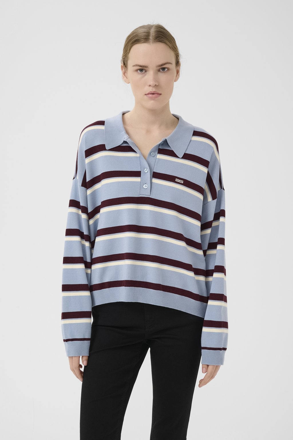 

Джемпер TAIA PULLOVER Gestuz, сине-серый
