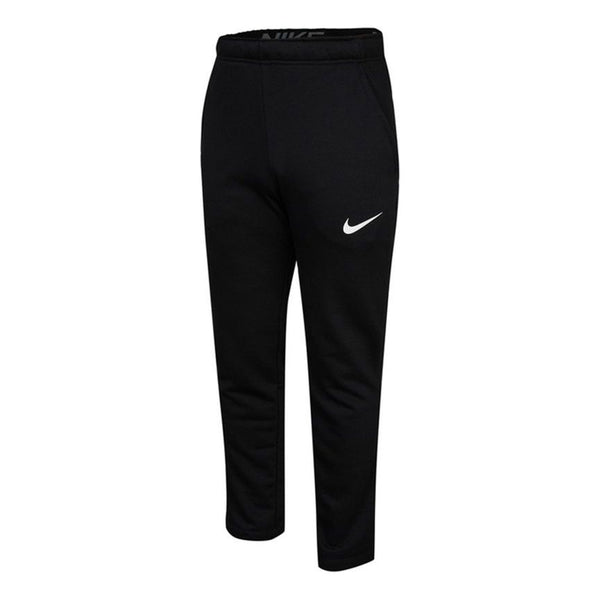 

Брюки as m nk df pnt reg fl casual sports knit breathable long pants black Nike, черный