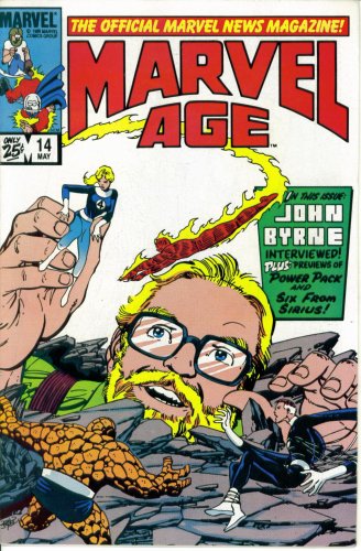 

Marvel Age - The Official Marvel News Magazine #14 : John Byrne Interview (Marvel Comics) (Marvel Comics)