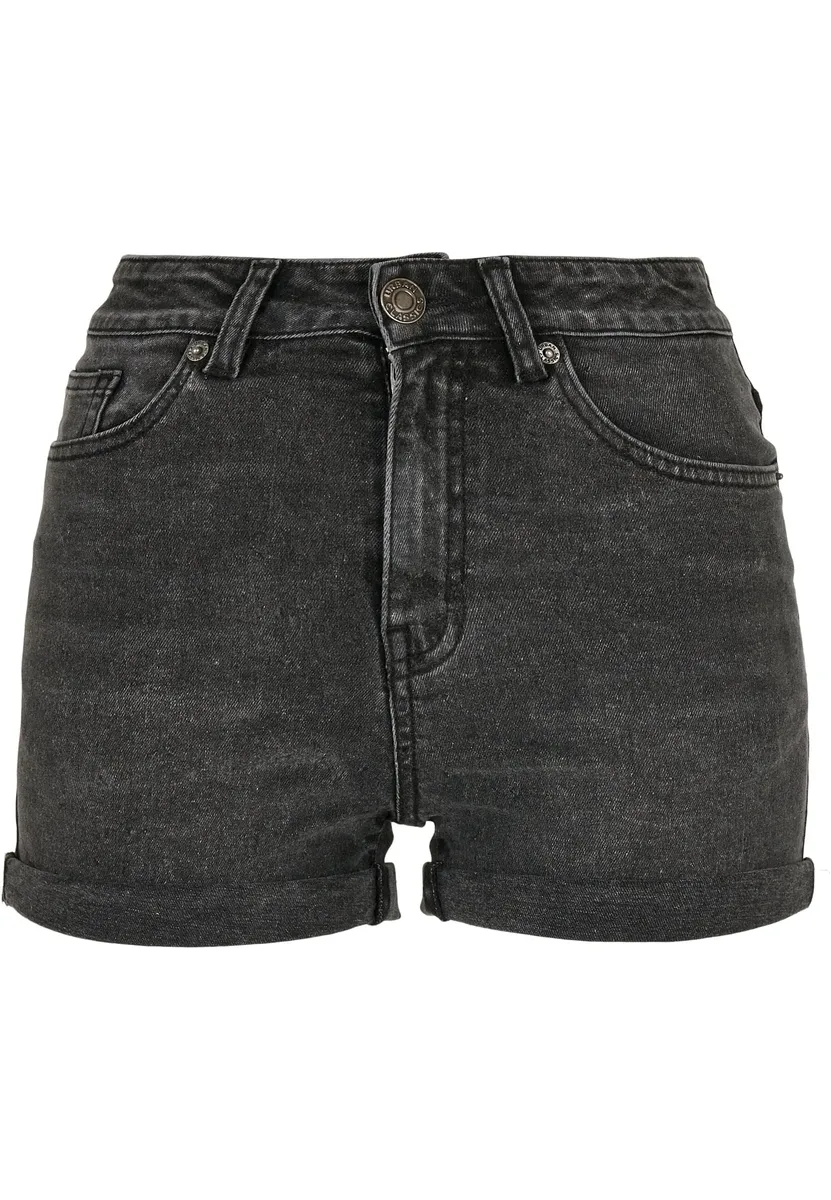 

Тканевые брюки URBAN CLASSICS " Urban Classics Women's Ladies 5 Pocket Shorts" (1 шт.), цвет Black Stone Washed