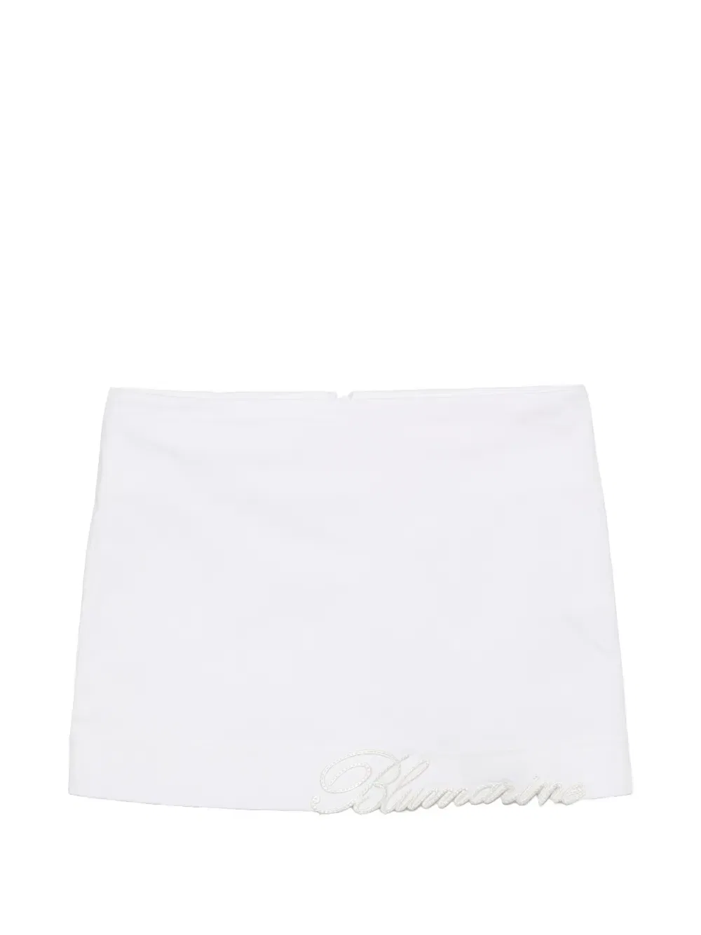 Юбка на молнии Miss Blumarine, белый