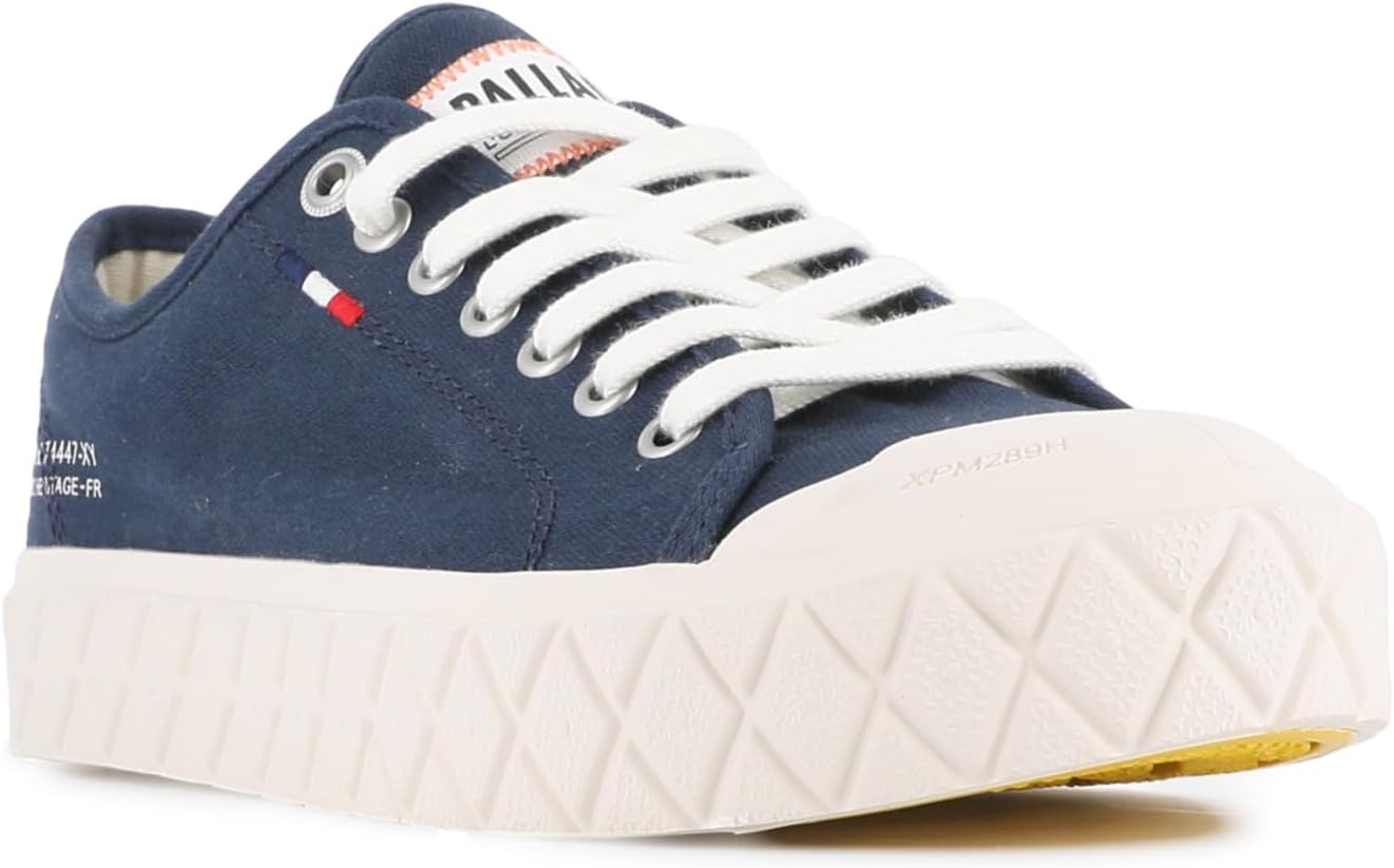 Унисекс-кроссовки Palladium Palla Ace из органического холста на шнуровке, Mood Indigo — фото 3