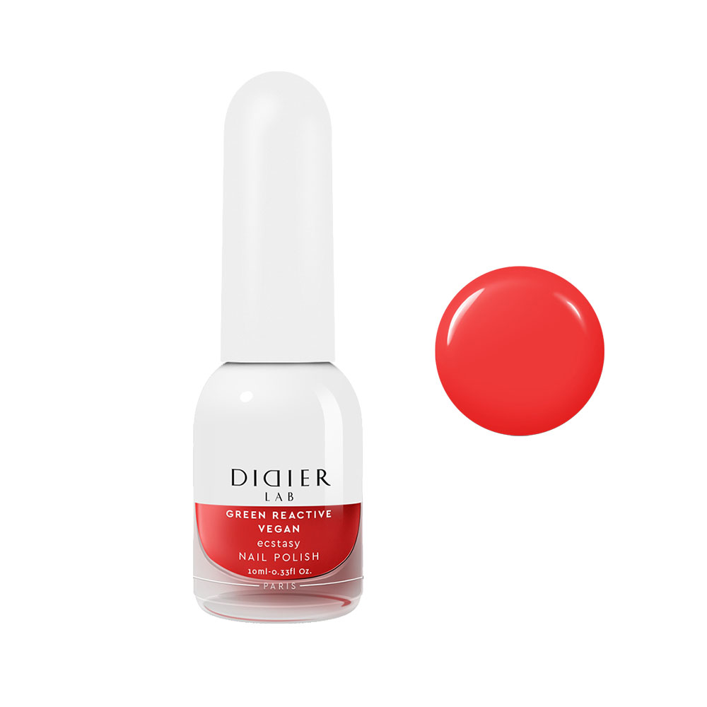 

Веганский лак для ногтей vegan nail polish Didier Lab, цвет ecstasy, 10 мл