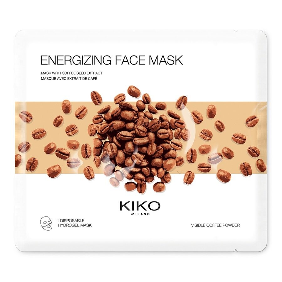 

KIKO Milano, Energizing Face Mask, Гидрогелевая увлажняющая маска для лица с экстрактом кофе