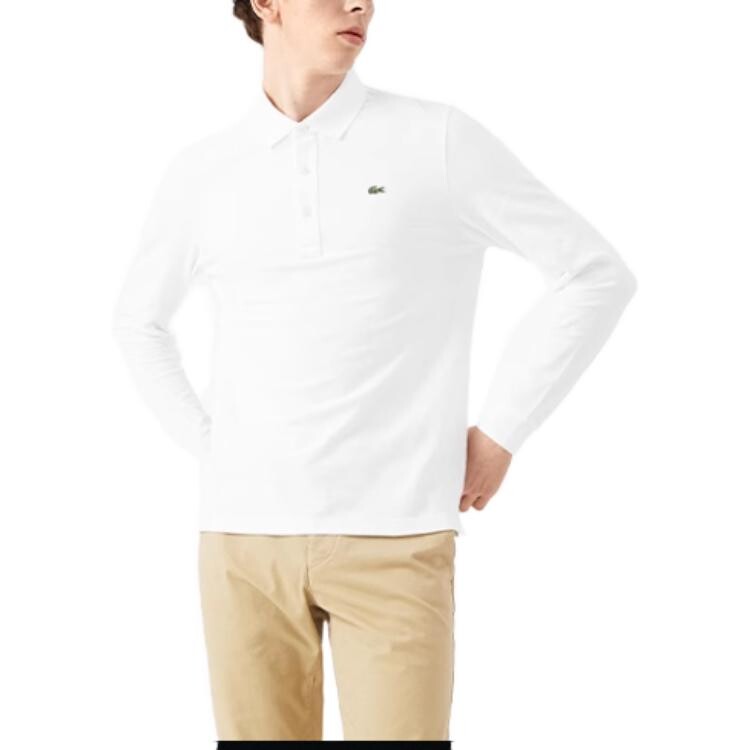 

Рубашка поло мужская белая Lacoste, белый