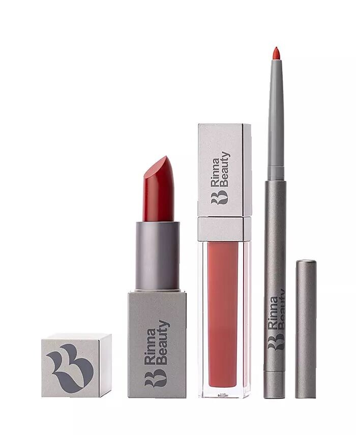 

Набор для губ Icon Birthday Suit Rinna Beauty, цвет Red