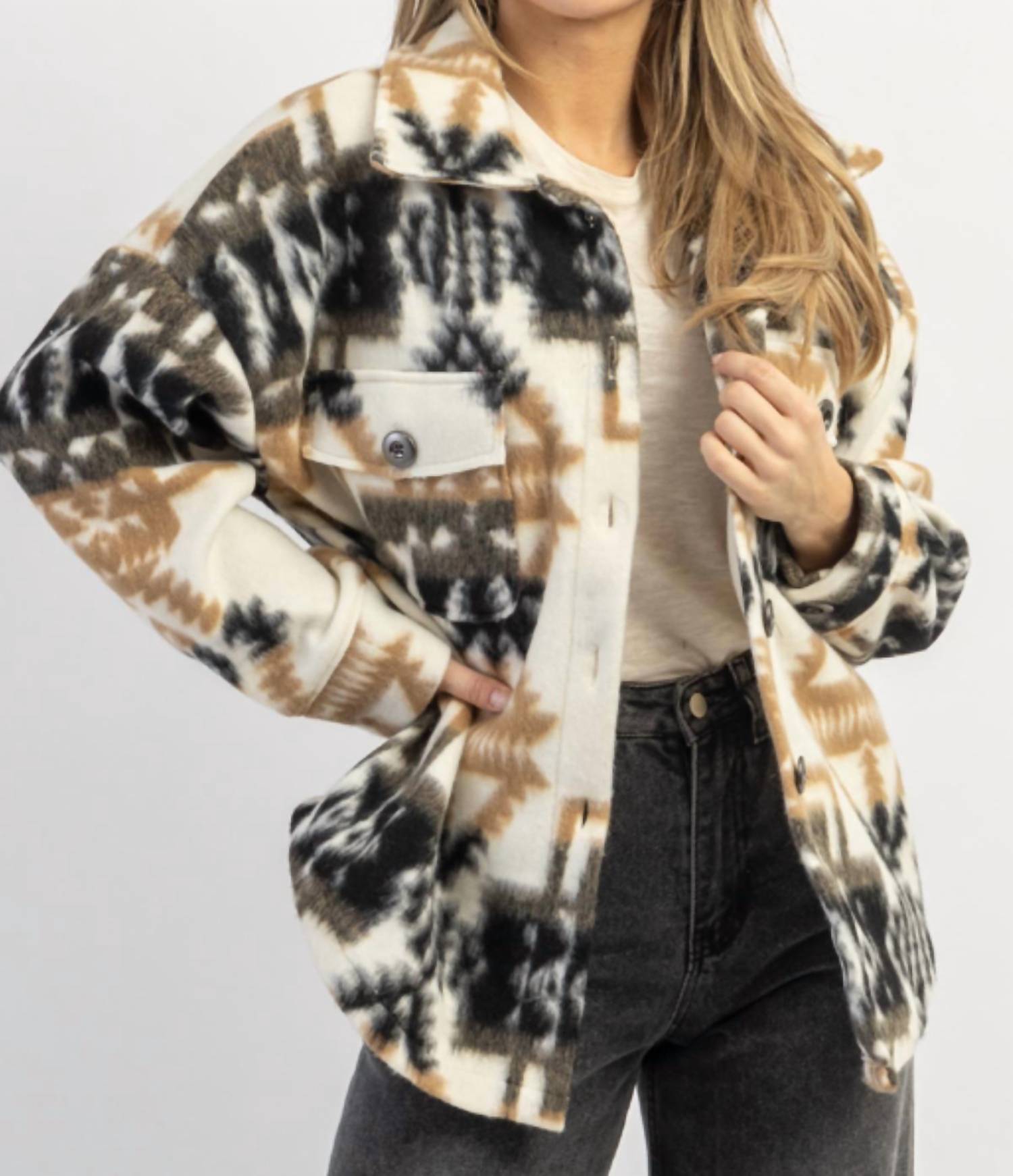 

Куртка Telluride Aztec цвета Camel ELAN