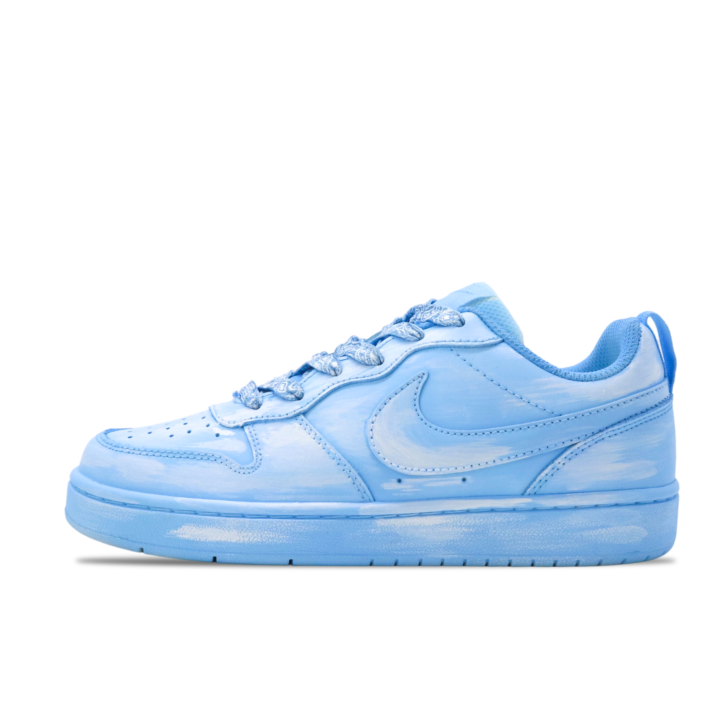 

Детские скейтерские кроссовки Court Borough для младших школьников Nike, синий