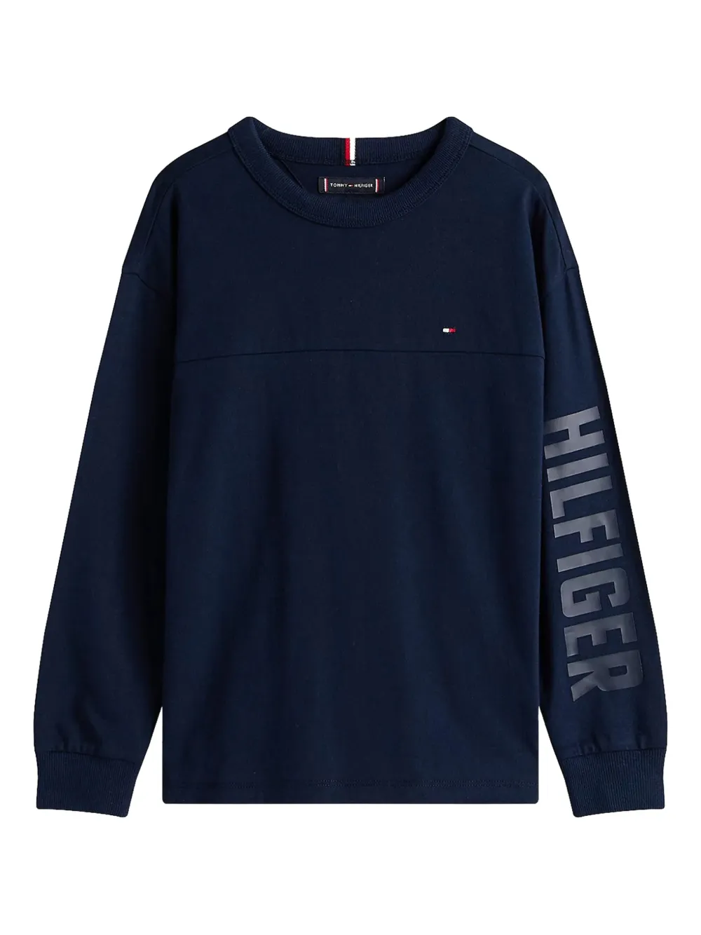 

Толстовка с длинными рукавами и логотипом Tommy Hilfiger Junior, синий