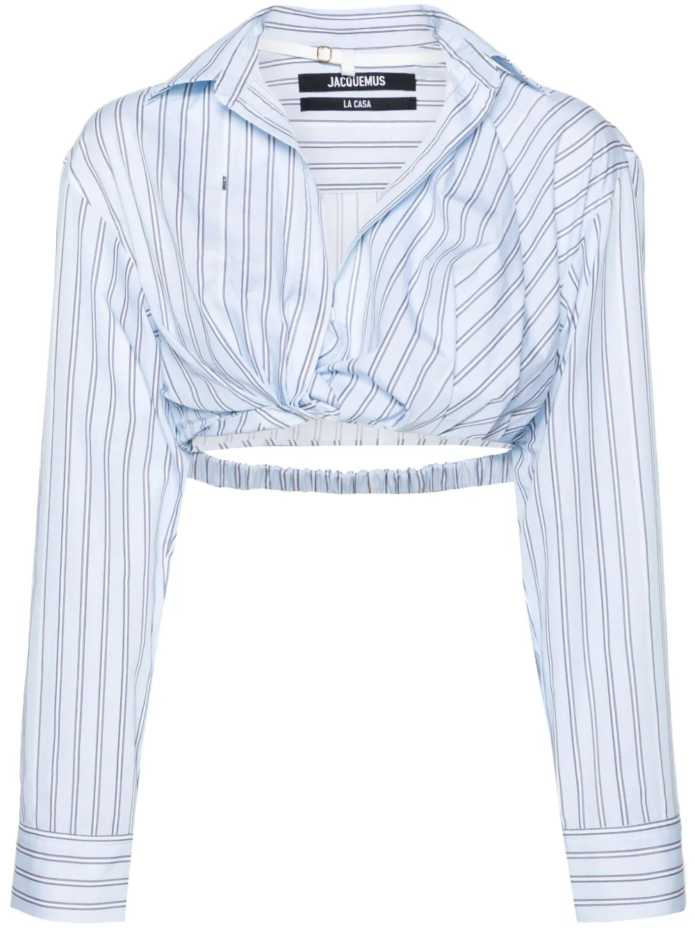 

Рубашка La Chemise Bahia Courte JACQUEMUS, синий