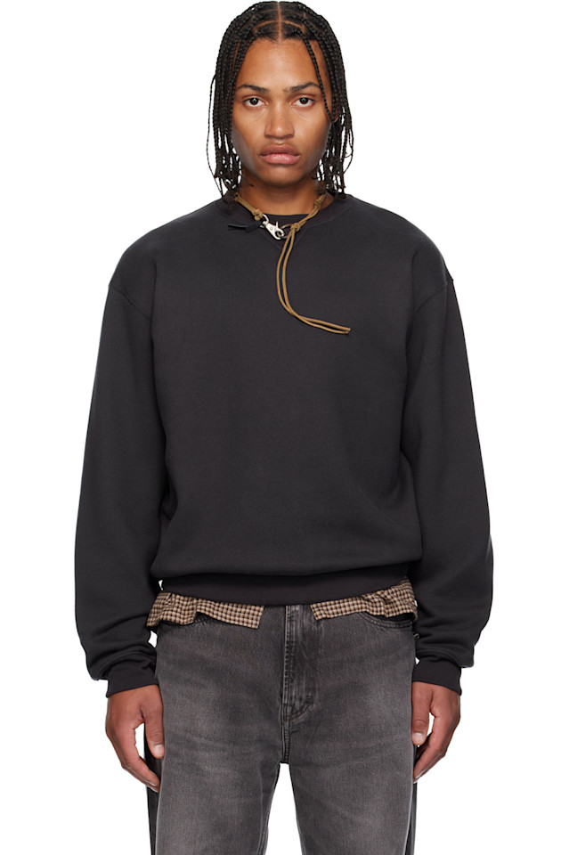 

Our Legacy Серая идеальная толстовка, Серый, Our Legacy Серая идеальная толстовка