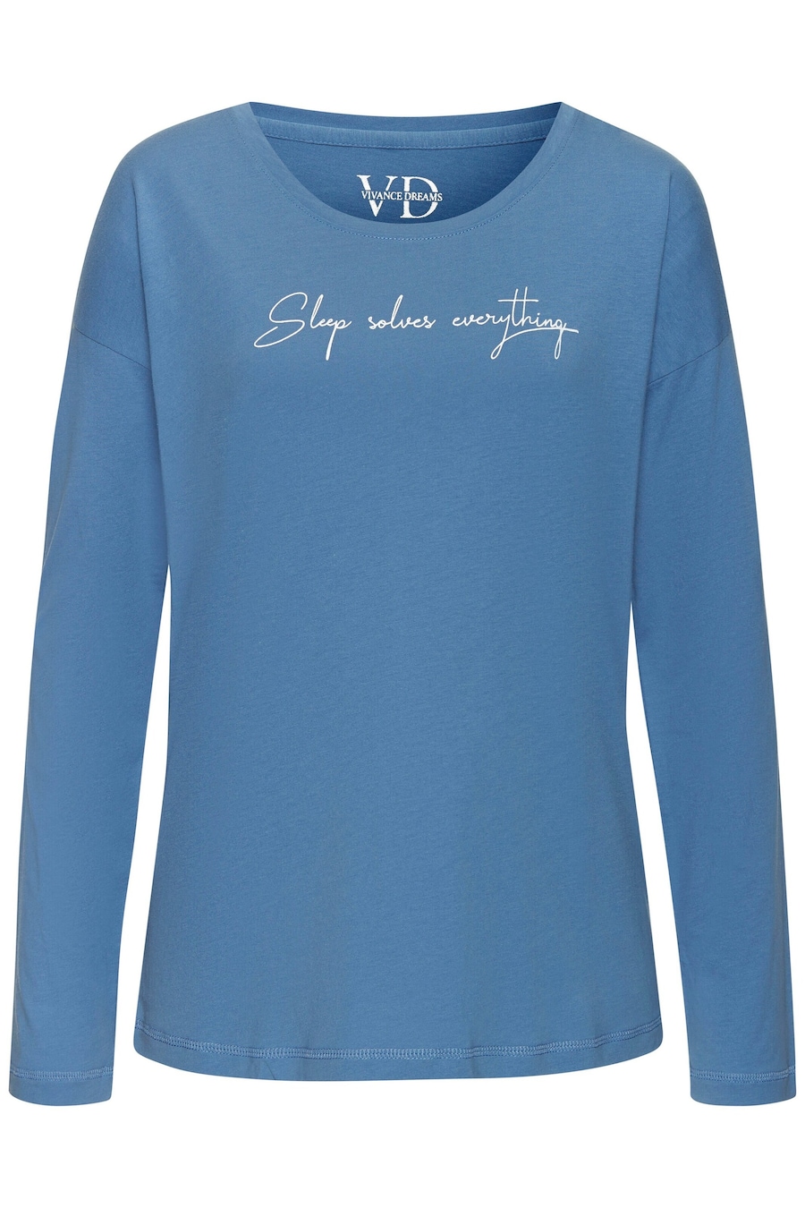 

Пижамная рубашка VIVANCE, светло-голубой