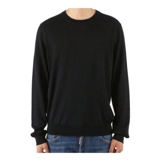 

Свитер back print interlocked bb sweatshirt 'black white' Balenciaga, черный