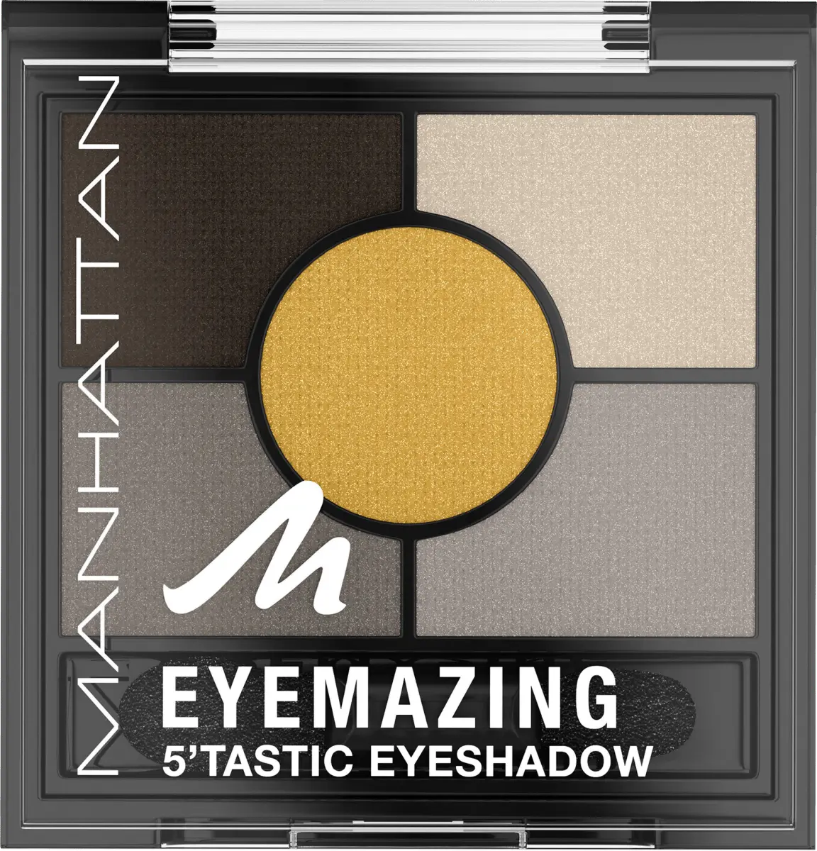 

Палетка теней Eyemazing 5'Tastic 001 Golden Eye 3,8 г MANHATTAN Cosmetics, Серый, Палетка теней Eyemazing 5'Tastic 001 Golden Eye 3,8 г MANHATTAN Cosmetics