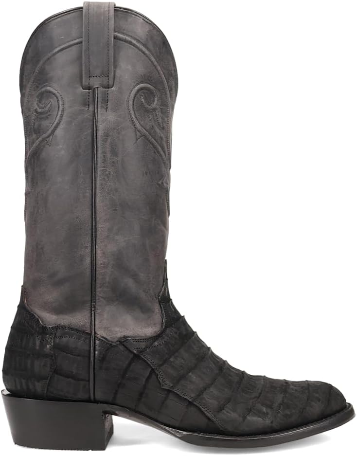 

Мужские сапоги Dan Post Makara с круглым носком, на молнии, до середины голени - черные