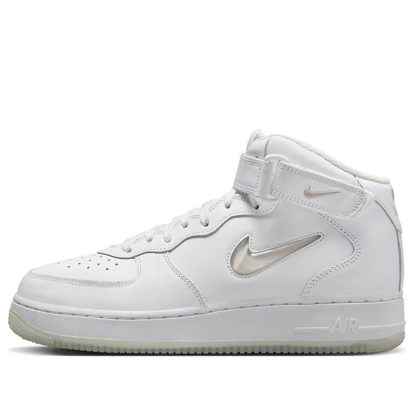 

Кроссовки air force 1 mid 'color of the month - summit white' Nike, белый