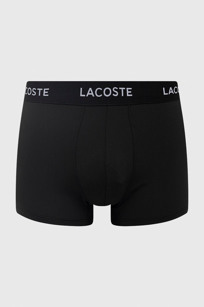 

3 пары боксеров Lacoste, черный