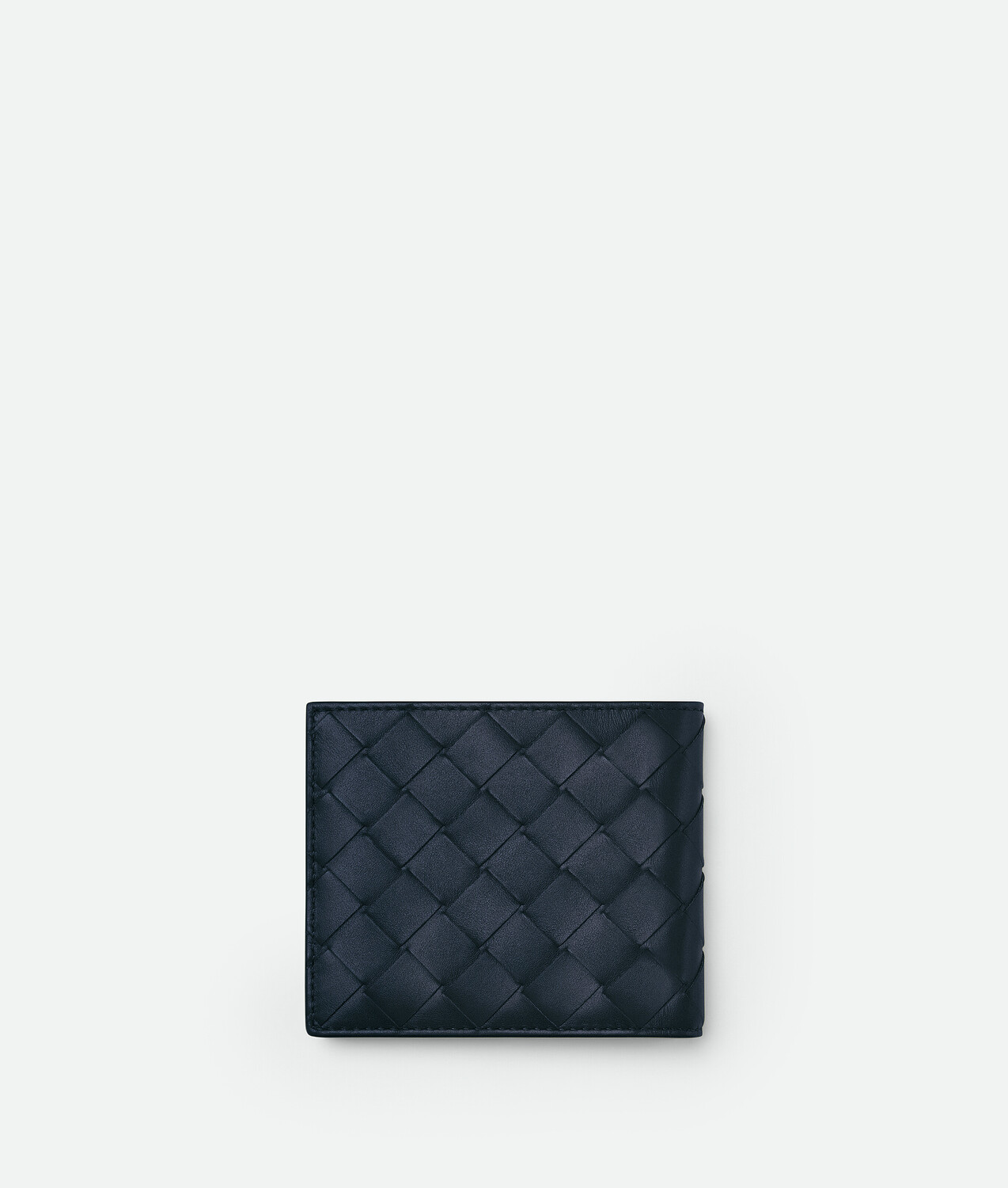 Мужской кошелек Intrecciato Bi-Fold Wallet BOTTEGA VENETA, синий — фото 3