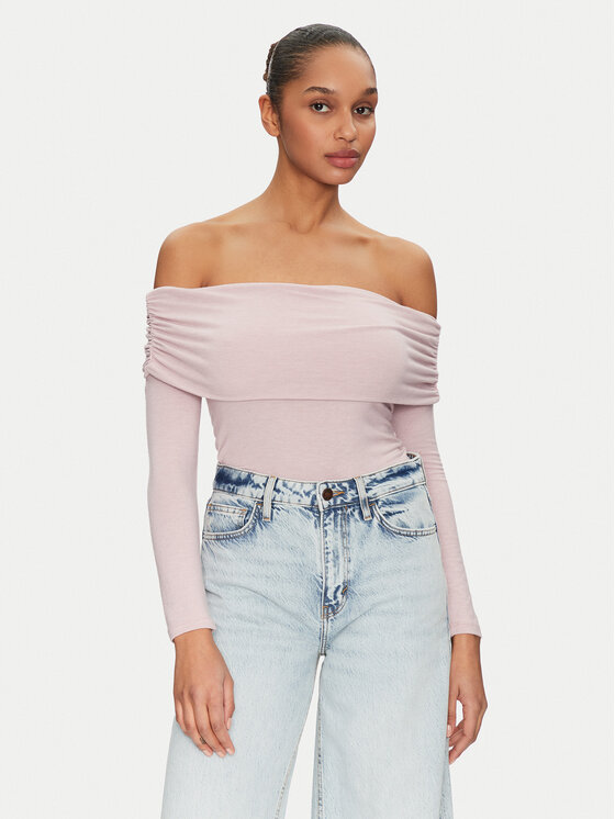 

Блузка облегающего кроя Glamour 15339759 Only, розовый