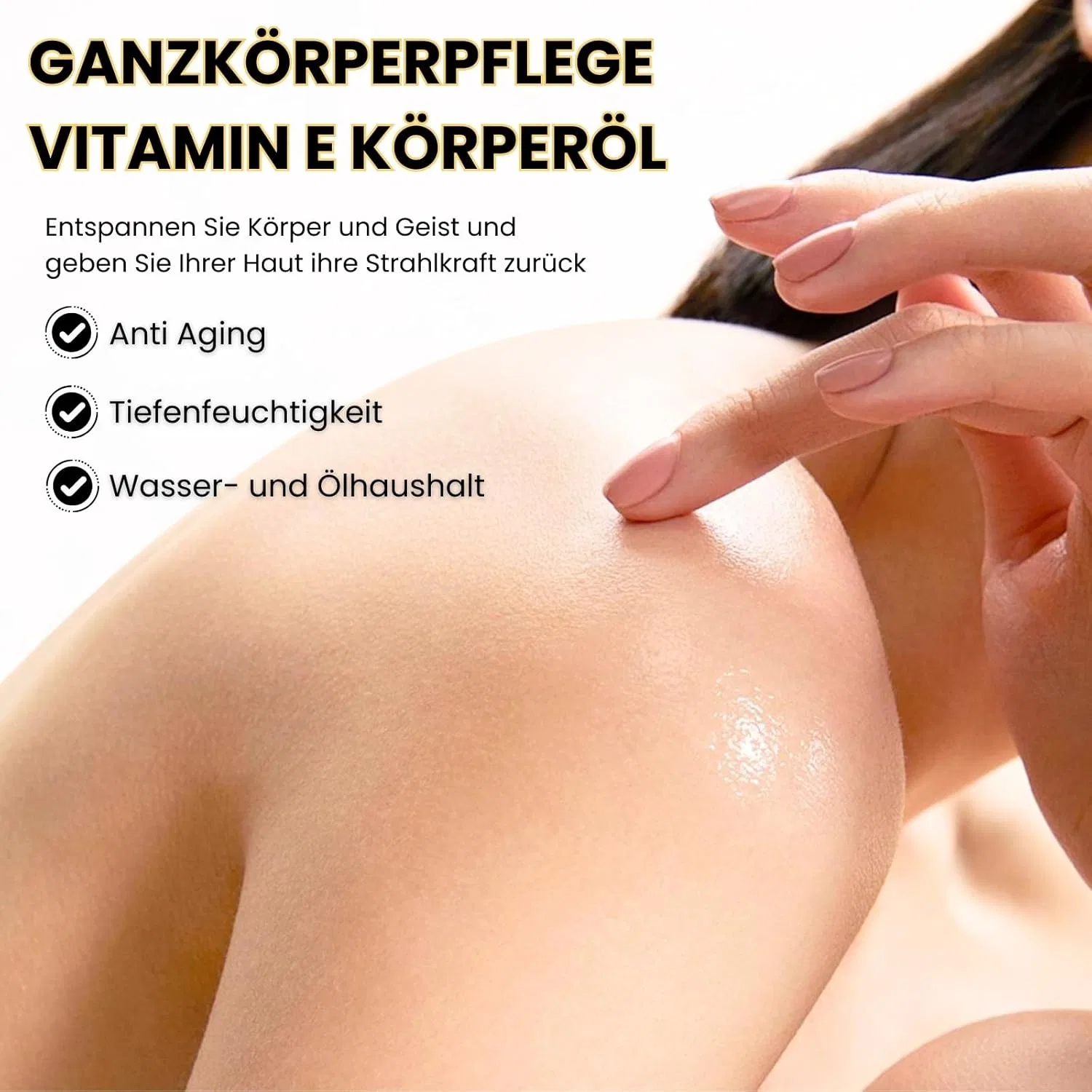 Масло с витамином Е и жожоба Pure & Natural для кожи, волос и ногтей Altherona — фото 2