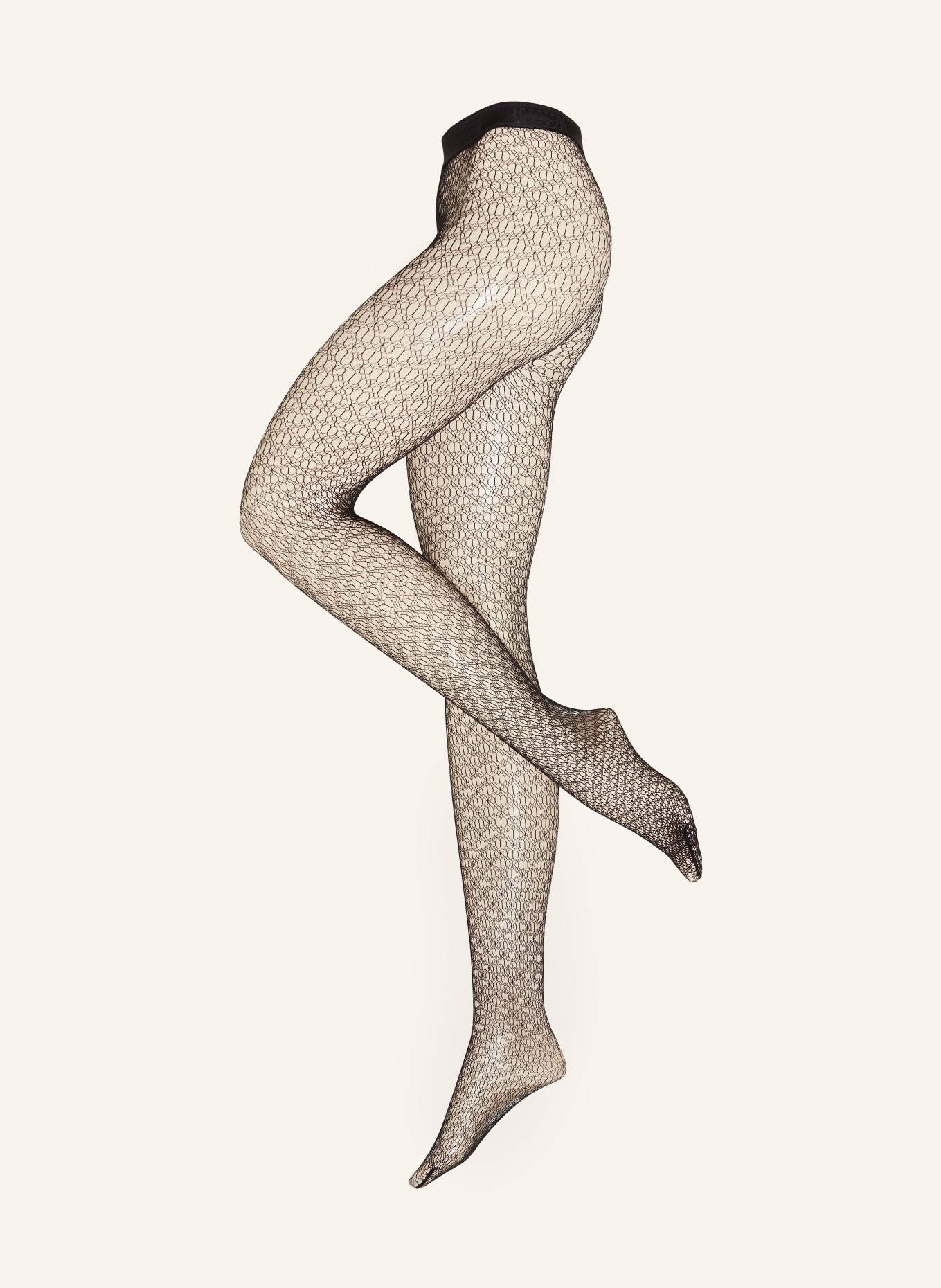 

Колготки тонкие сетчатые колготки Wolford, черный