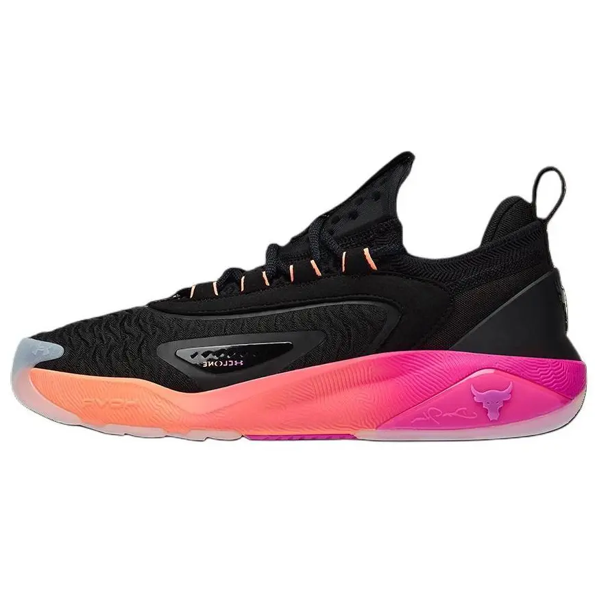 

Кроссовки Under Armour Training Shoes Men Low-top Black/Pink, черный/розовый