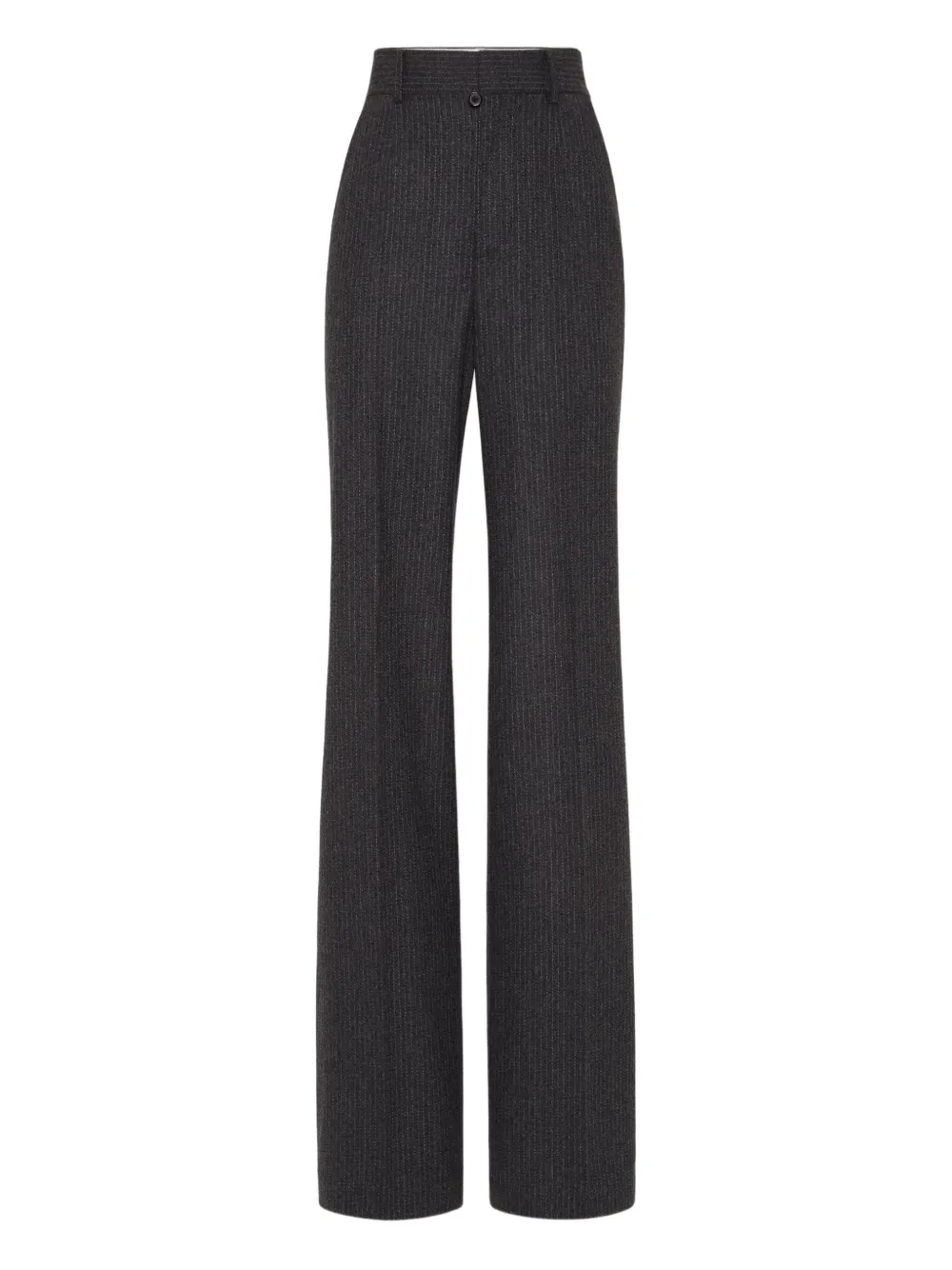 

Расклешенные брюки с завышенной талией Dsquared2, серый