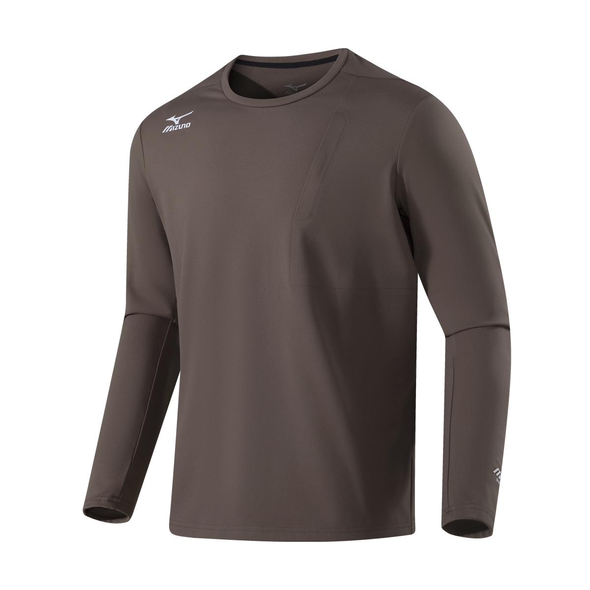 

Термальная футболка с круглым вырезом для активного отдыха, студентов, поездок на работу и спорта, унисекс Mizuno, Coffee