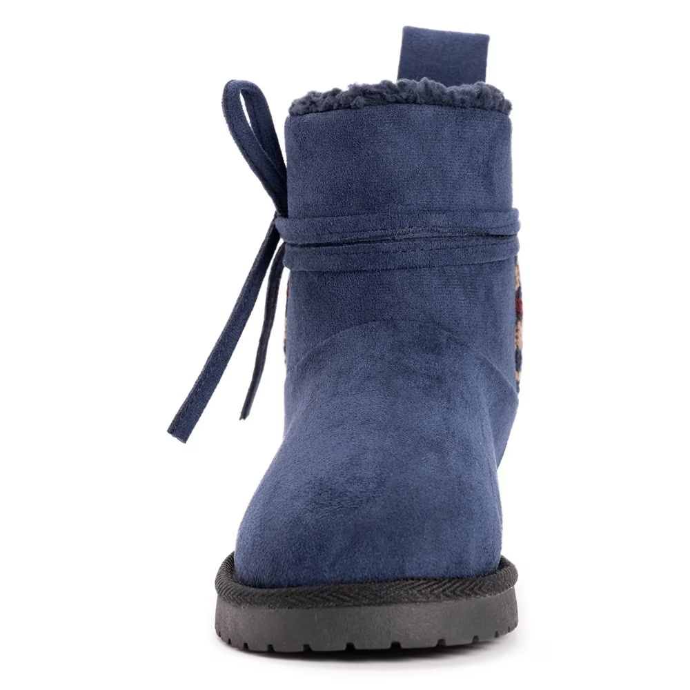 Ботильоны до щиколотки Teenie Muk Luks, navy — фото 3