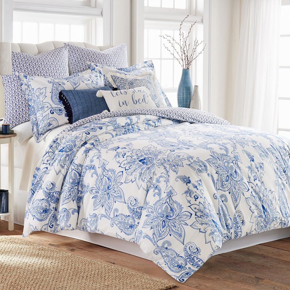 

Комплект одеял Levtex Home Bennett, синий