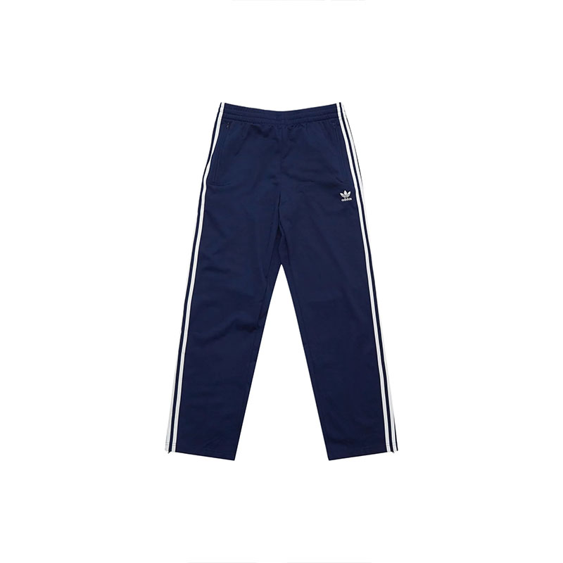 Спортивные трикотажные брюки мужские тёмно-синие Adidas Originals с сумкой для покупок — фото 3