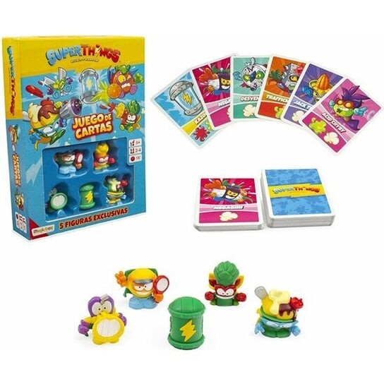 

Супервещи игры Juego De Cartas + 5 фигурок Super Zings