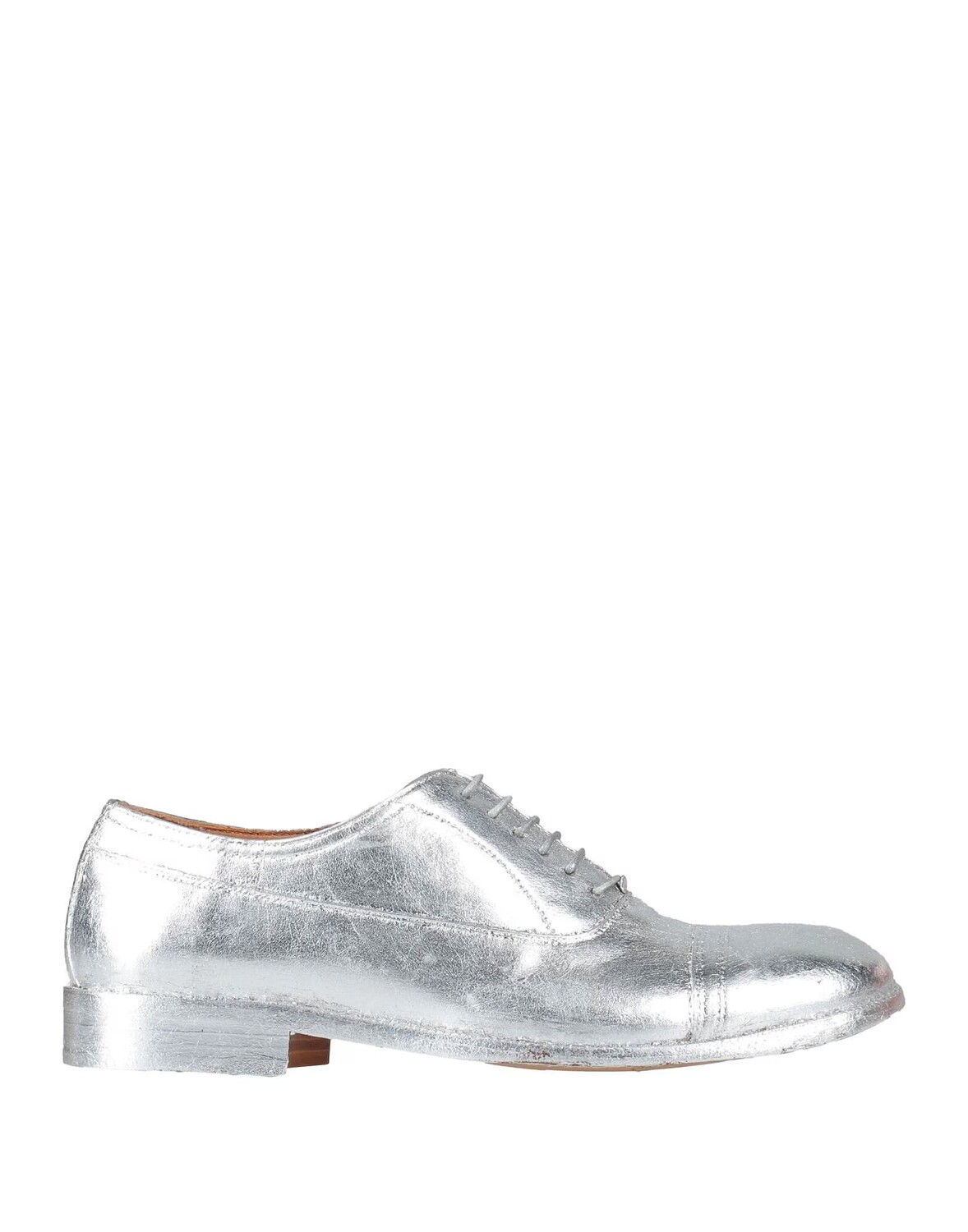 

Туфли на шнуровке Maison Margiela, серебро
