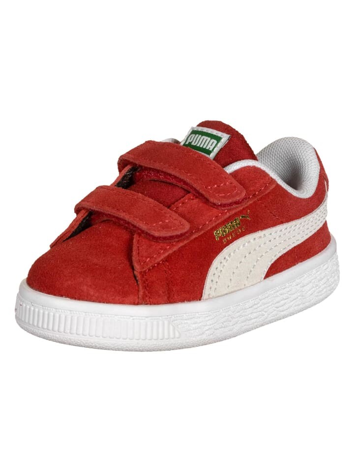 

Кроссовки на шнуровке Puma, цвет white/hig risk red