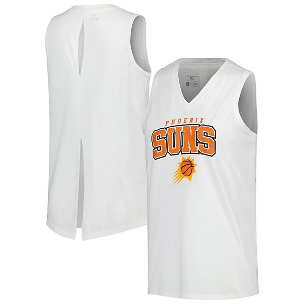 

Женский белый топ Phoenix Suns с пайетками Levelwear