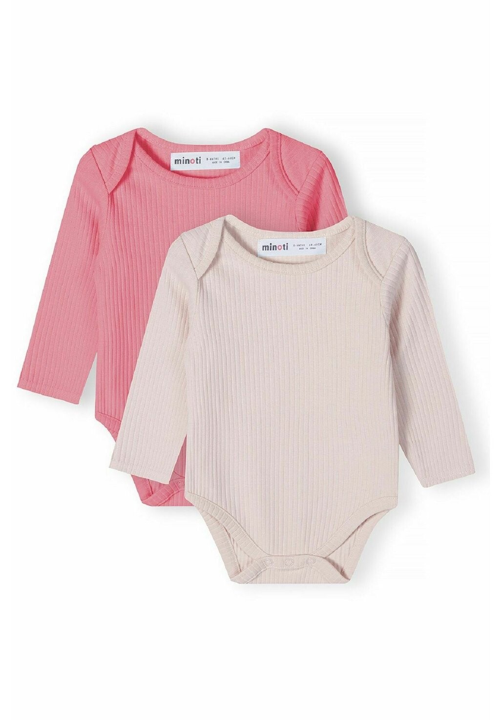 

Боди 2 PACK MINOTI, цвет pink light pink