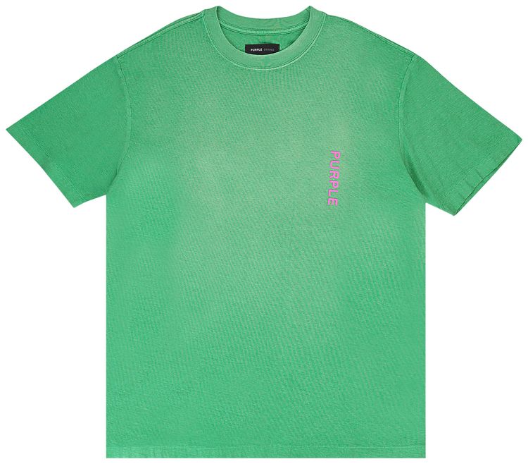 

Футболка PURPLE BRAND Textured Jersey Short-Sleeve Tee 'Green', зеленый