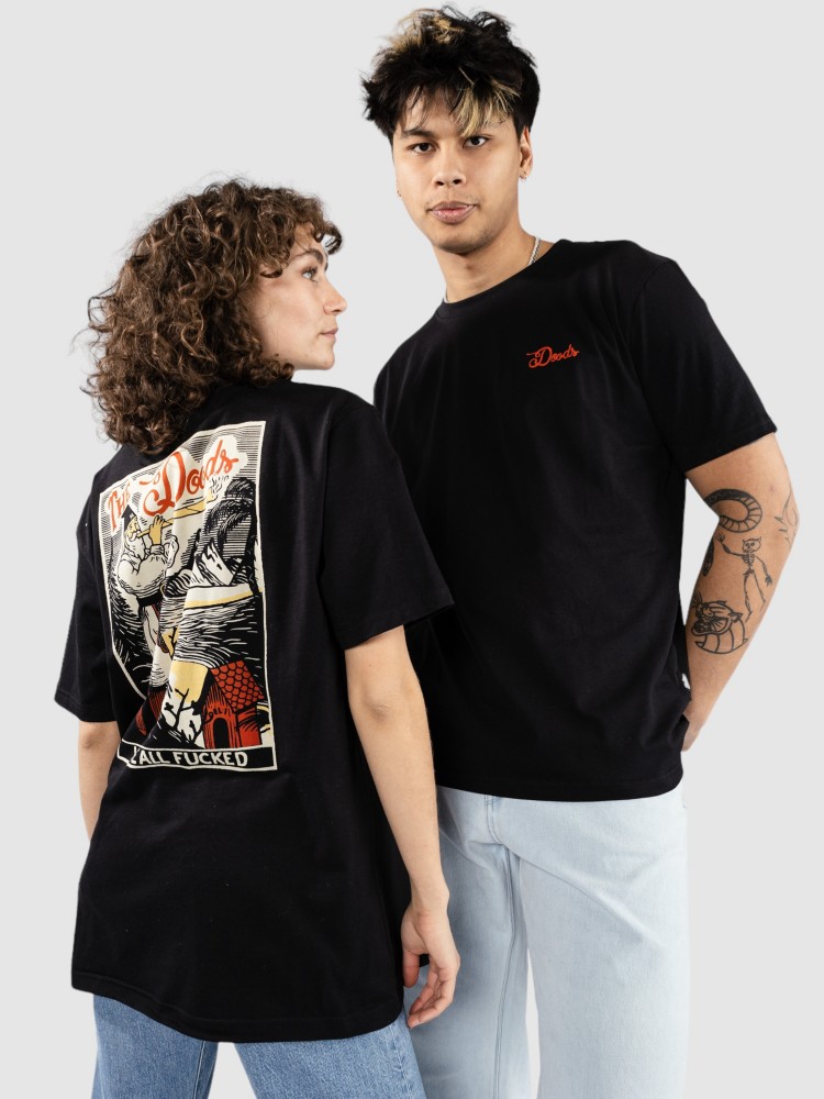 

Футболка The Dudes All Fucked T-Shirt, black, Черный, Футболка The Dudes All Fucked T-Shirt, black