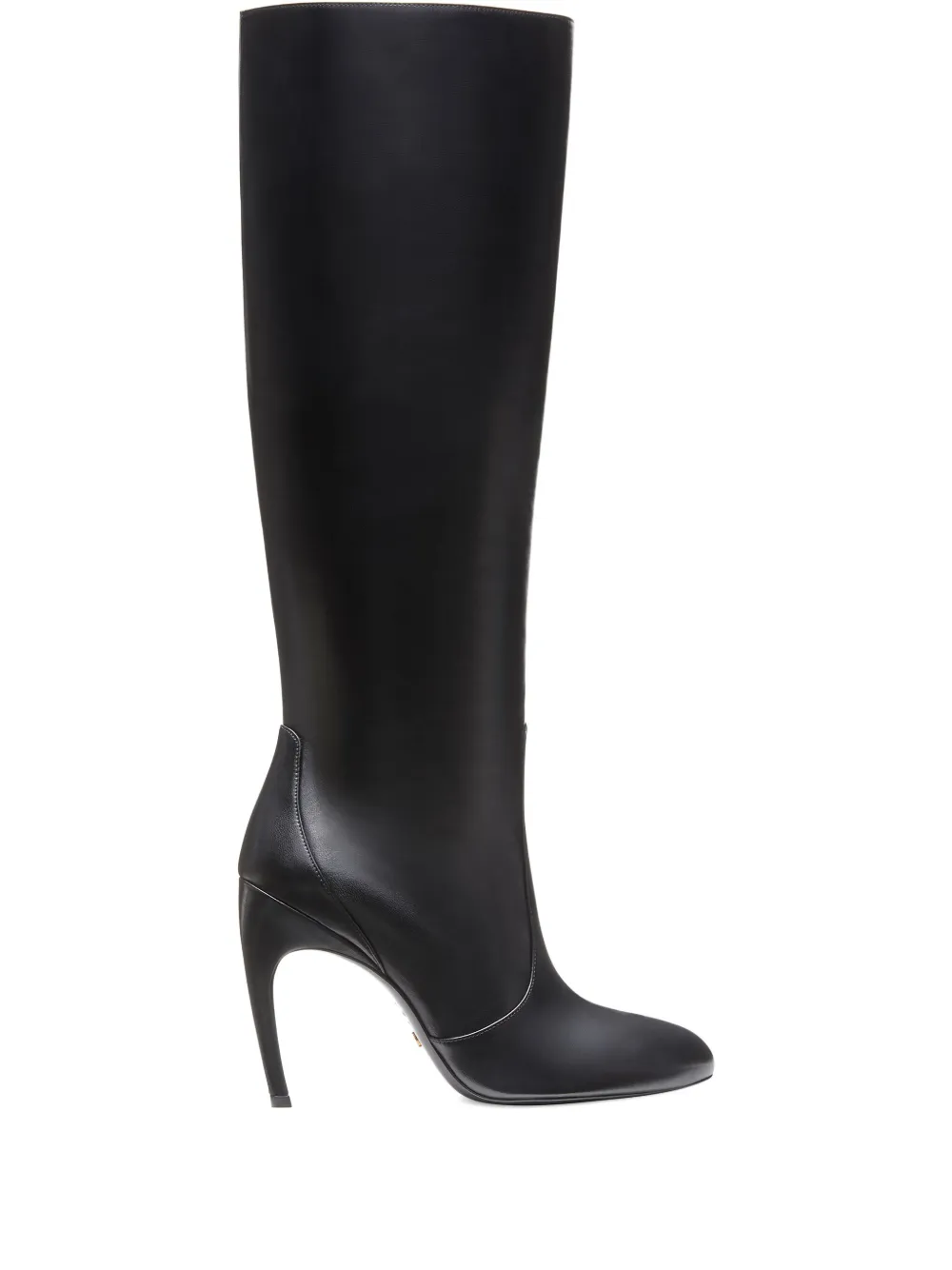 Сапоги Luxecurve на каблуке 100 мм Stuart Weitzman, черный
