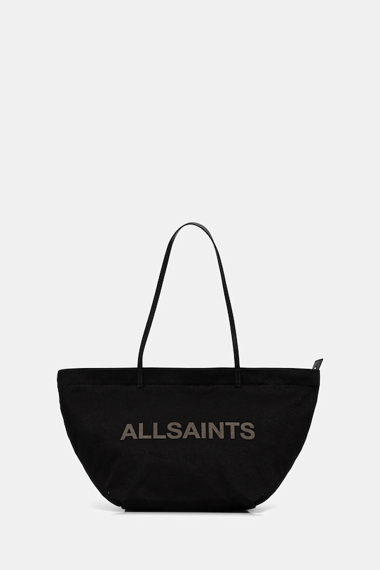 

Хлопковая сумка SERAFINA Allsaints, черный