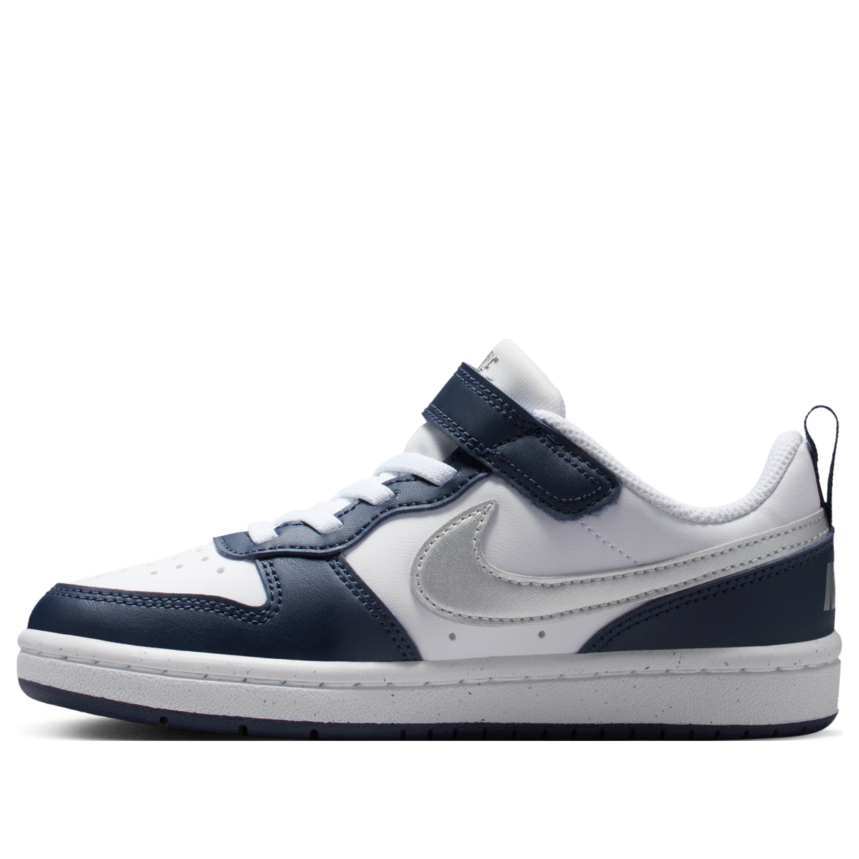 

(PS) Кроссовки Nike Court Borough Low Recraft 'White Silver Navy'