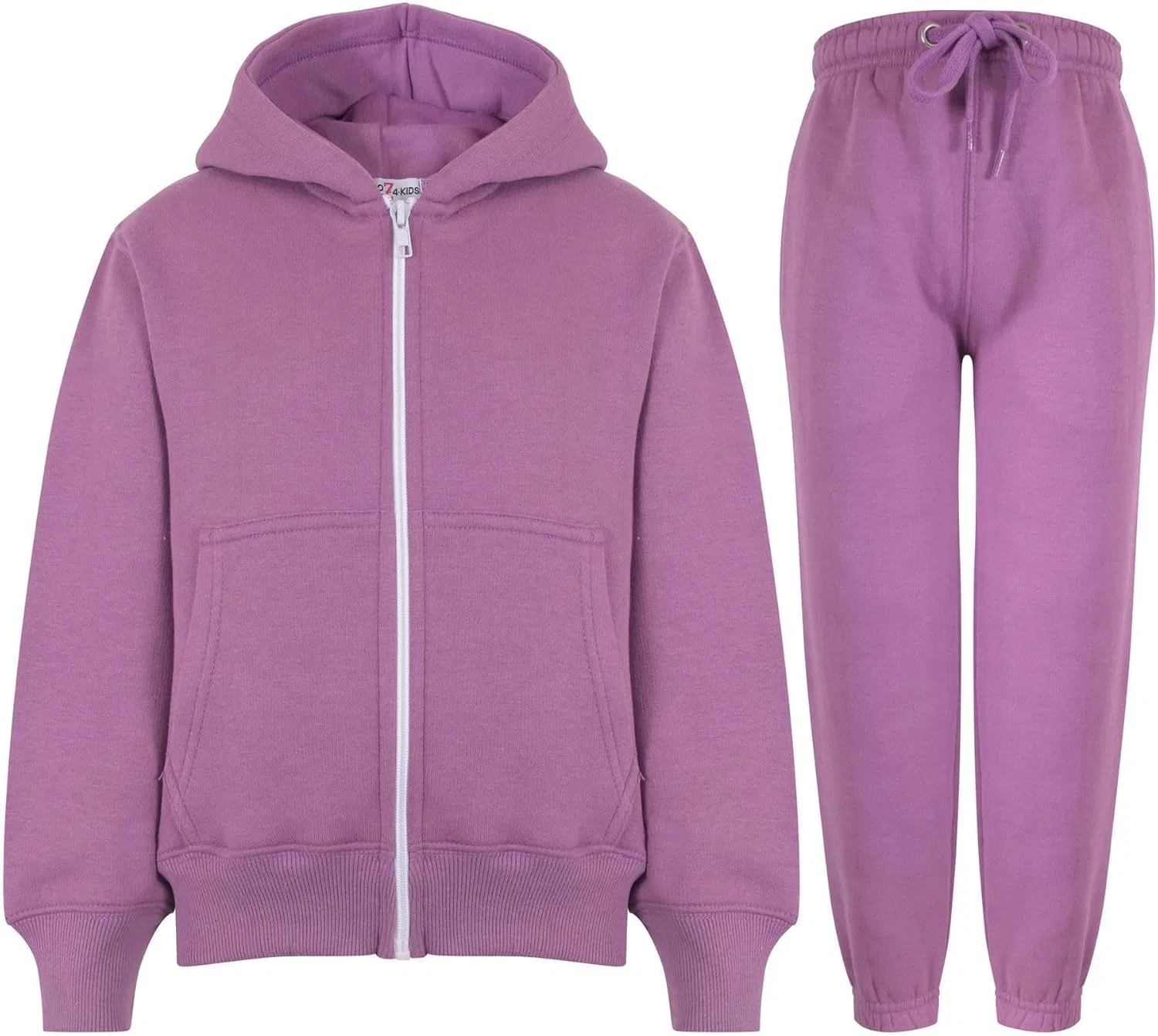 Детский спортивный костюм из флиса A2Z 4 Kids, куртка и брюки, Lilac