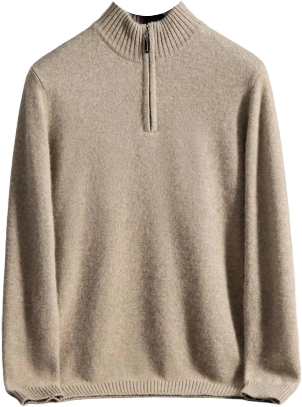 

Suwequest мужской кашемировый свитер толстый теплый полуводолазка с молнией